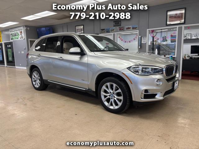 Silver 2015 BMW X5 sDrive35i RWD SUV / Crossover Rear-Wheel Drive 8-Speed Automatic