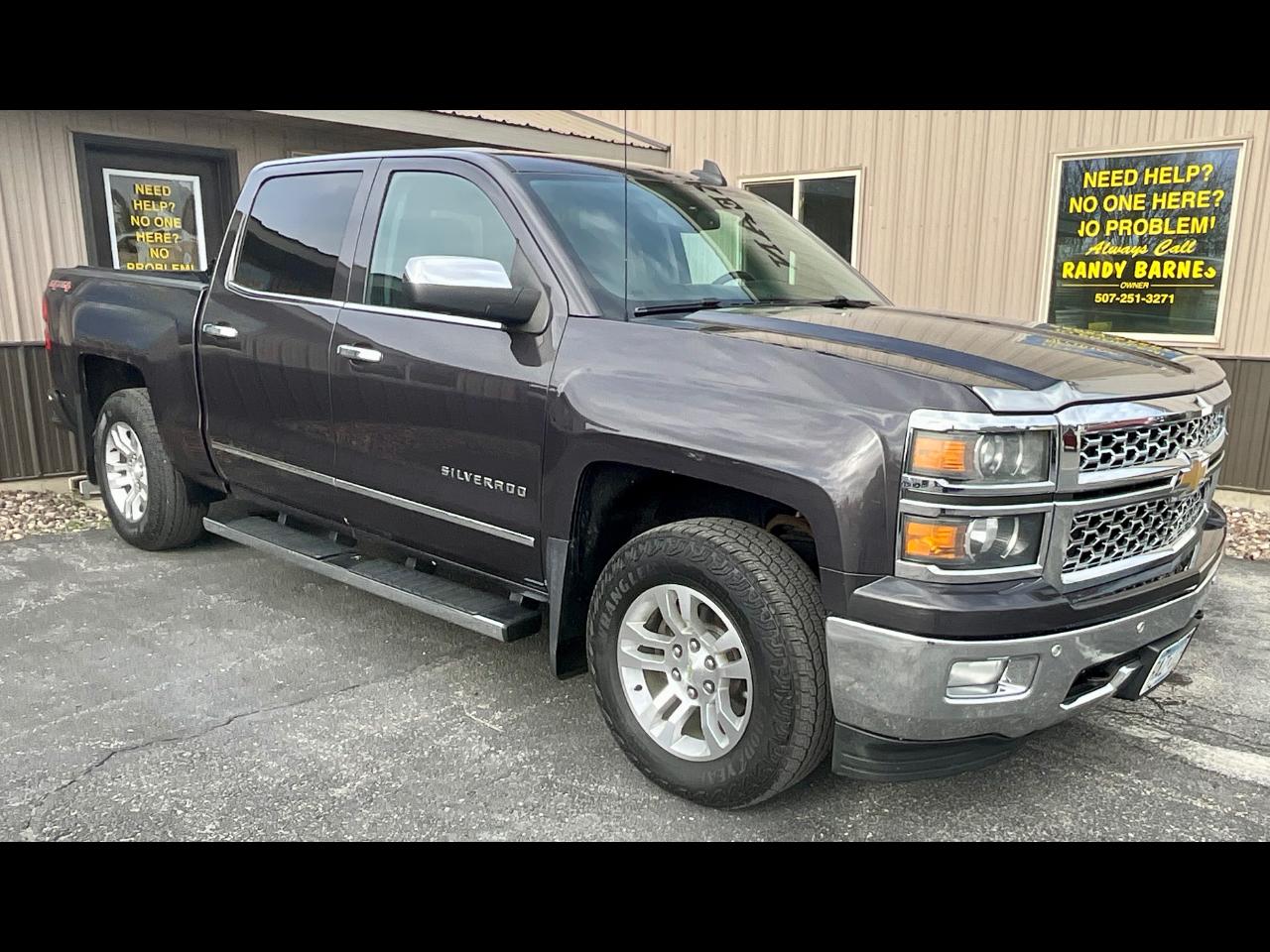2015 Chevrolet Silverado 1500 LTZ Crew Cab 4WD SWB