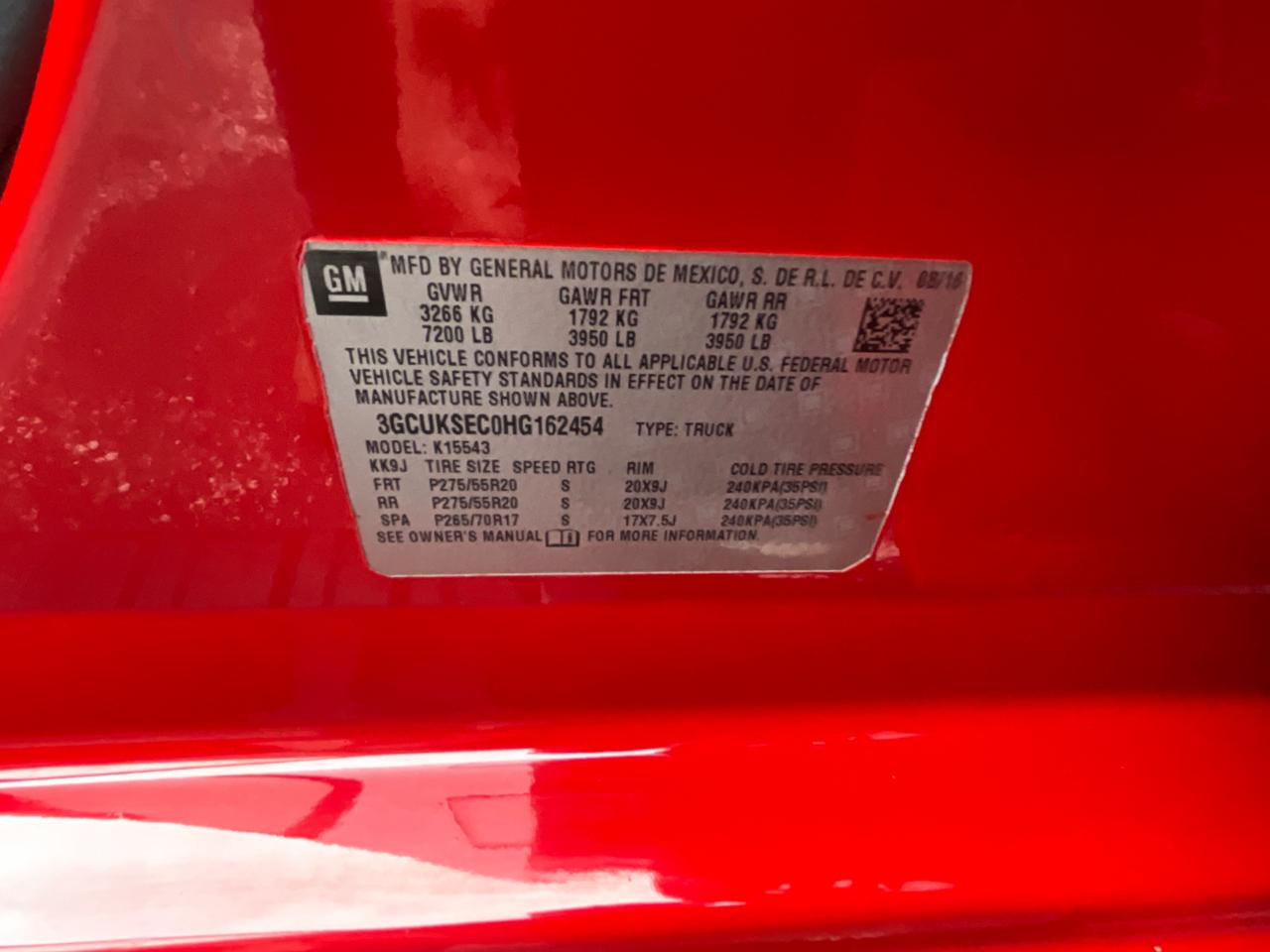 Chevrolet Silverado 1500 LTZ Crew Cab 4WD 2017