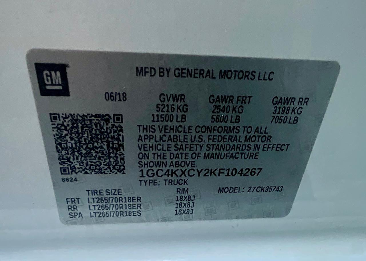 Chevrolet Silverado 3500HD LTZ Crew Cab 4WD 2019