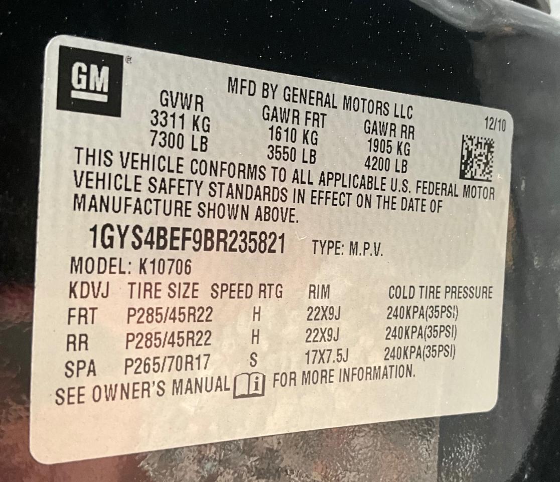 Cadillac Escalade AWD Luxury 2011