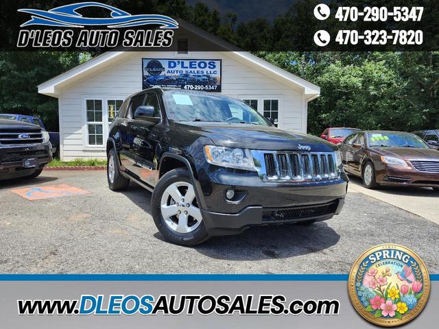 Black 2012 Jeep Grand Cherokee Laredo SUV / Crossover 4X2 Automatic