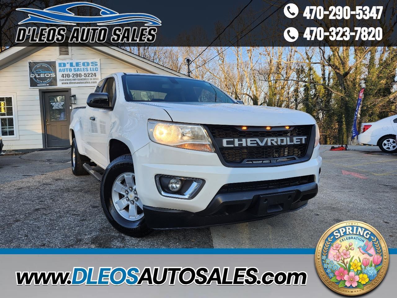 2016 Chevrolet Colorado 2WD Ext Cab 128.3" WT