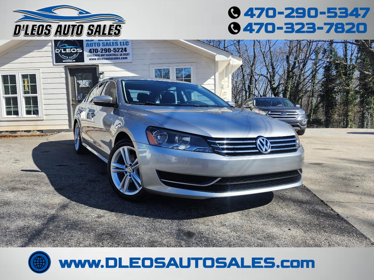 Volkswagen Passat 1.8T SE AT PZEV 2014