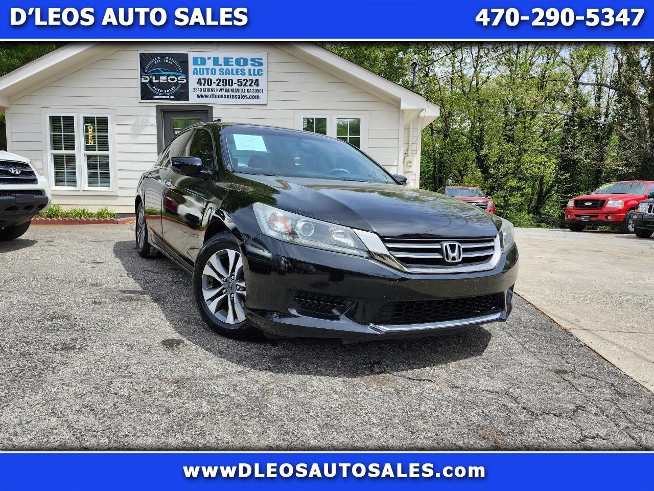 2013 Honda Accord Sdn 4dr I4 CVT LX