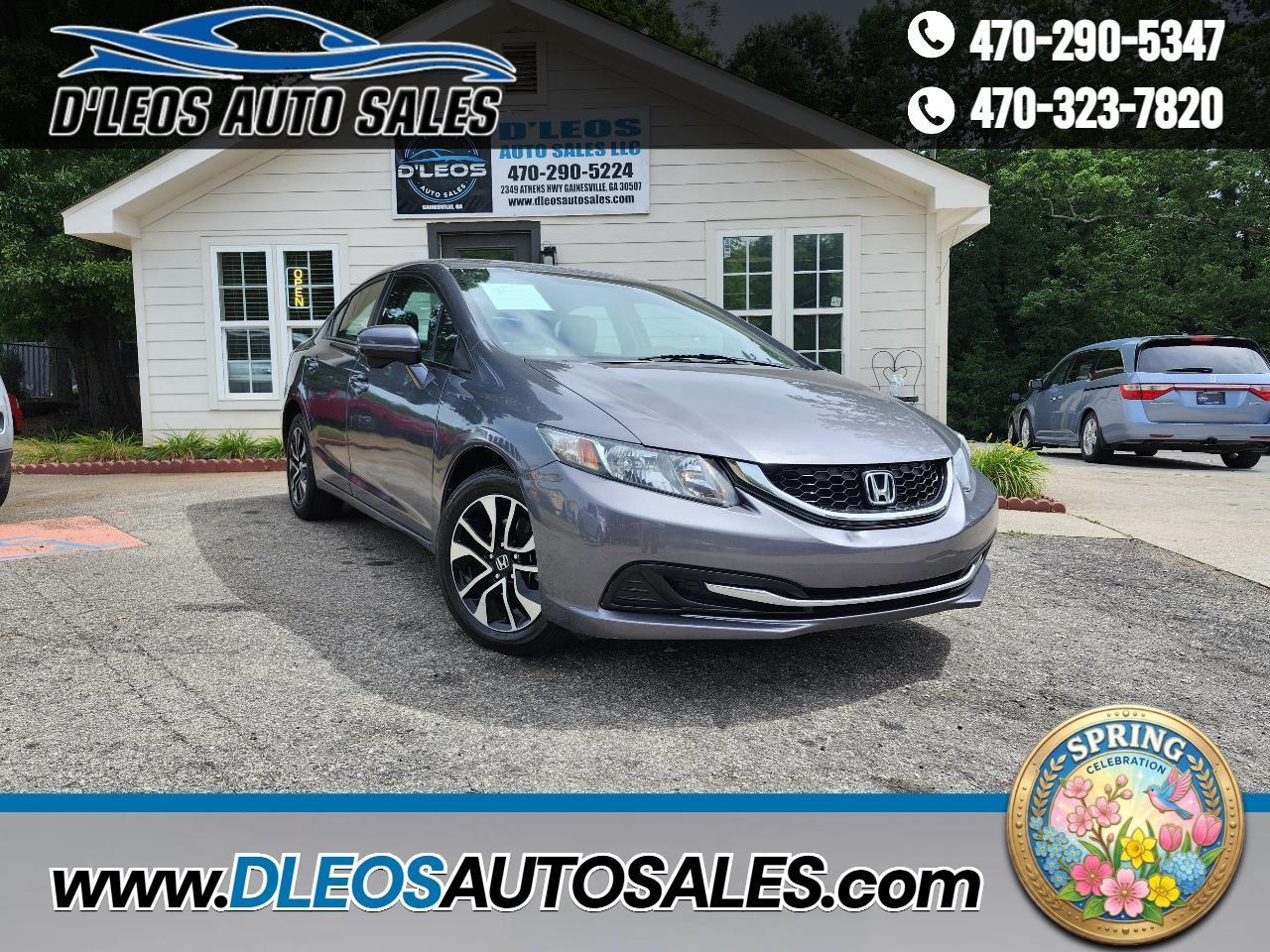 2015 Honda Civic Sedan 4dr CVT EX