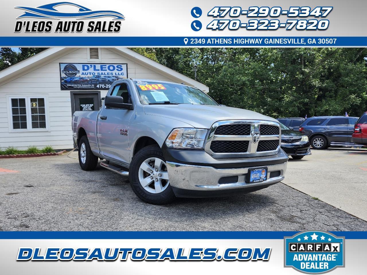 2013 RAM 1500 2WD Reg Cab 120.5" Tradesman