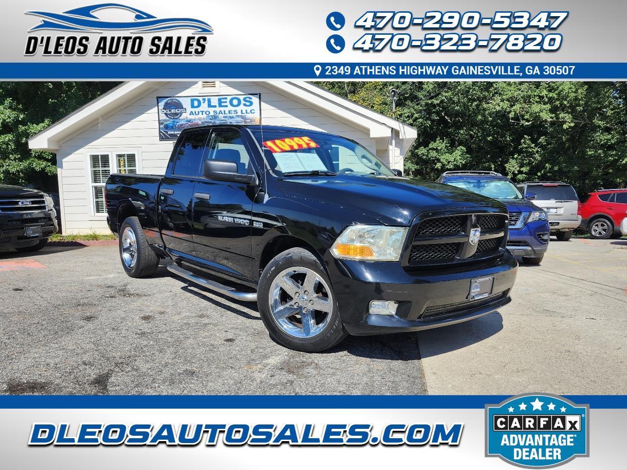 2012 RAM 1500 2WD Quad Cab 140.5" Express