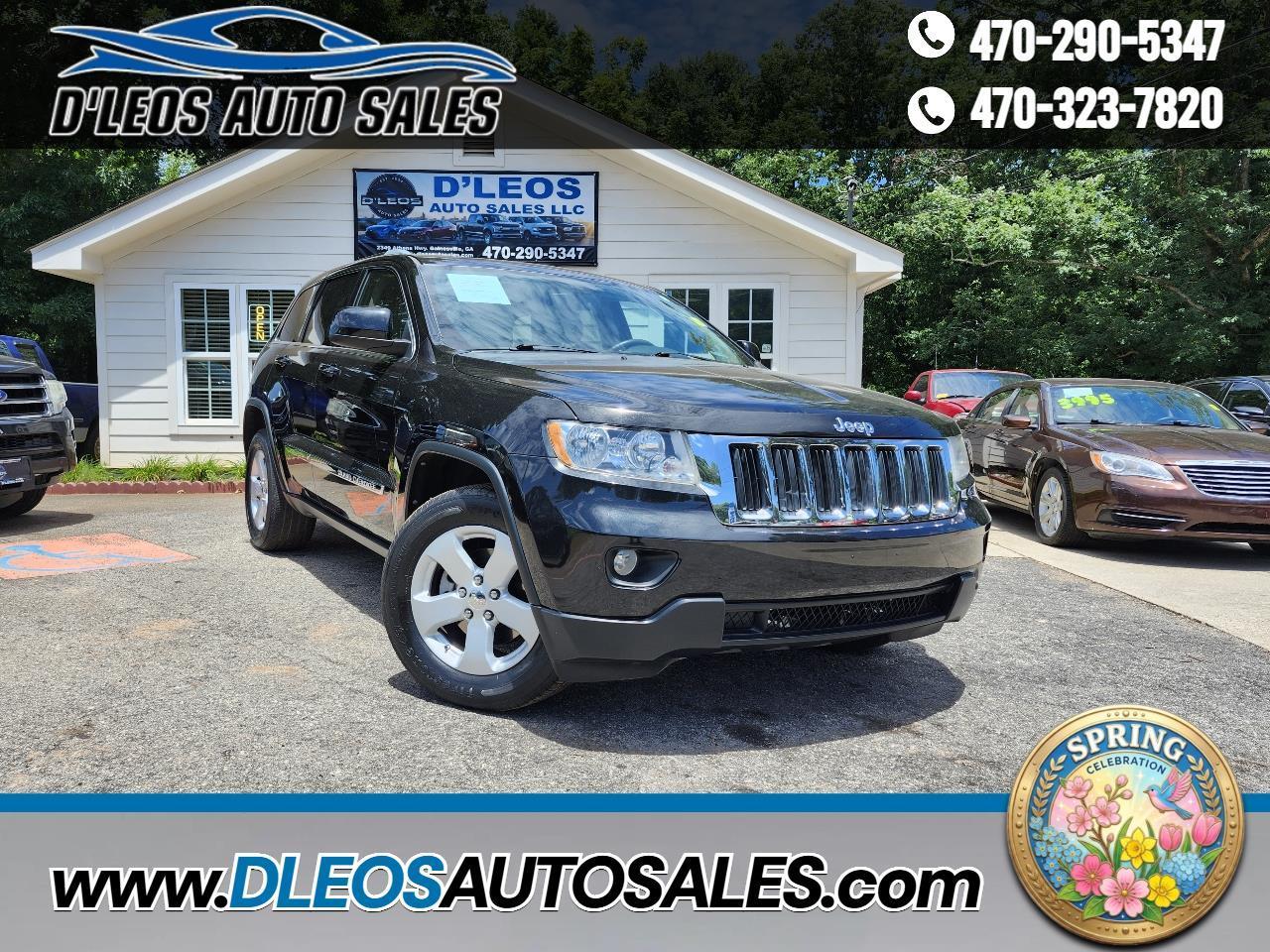 Black 2012 Jeep Grand Cherokee SUV / Crossover 4X2 Automatic