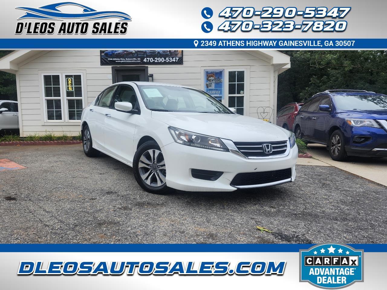 2015 Honda Accord Sedan 4dr I4 CVT LX