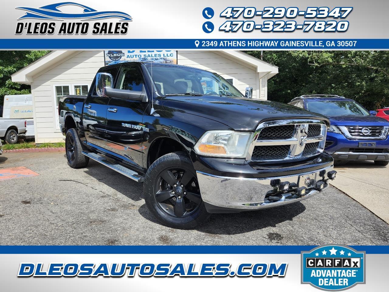 2011 RAM 1500 4WD Crew Cab 140.5" SLT