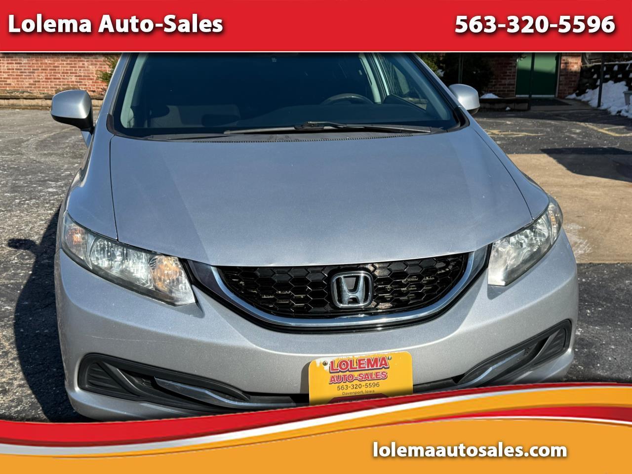 2013 Honda Civic EX Sedan 5-Speed AT