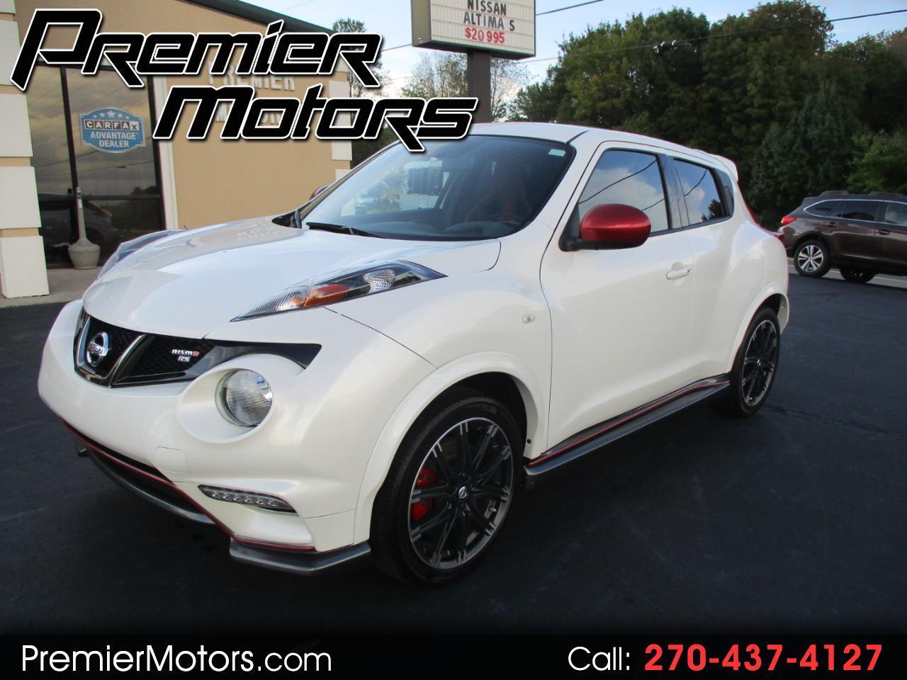 Used 14 Nissan Juke 5dr Wgn Cvt Nismo Rs Awd For Sale In Paducah Ky 403 Premier Motors