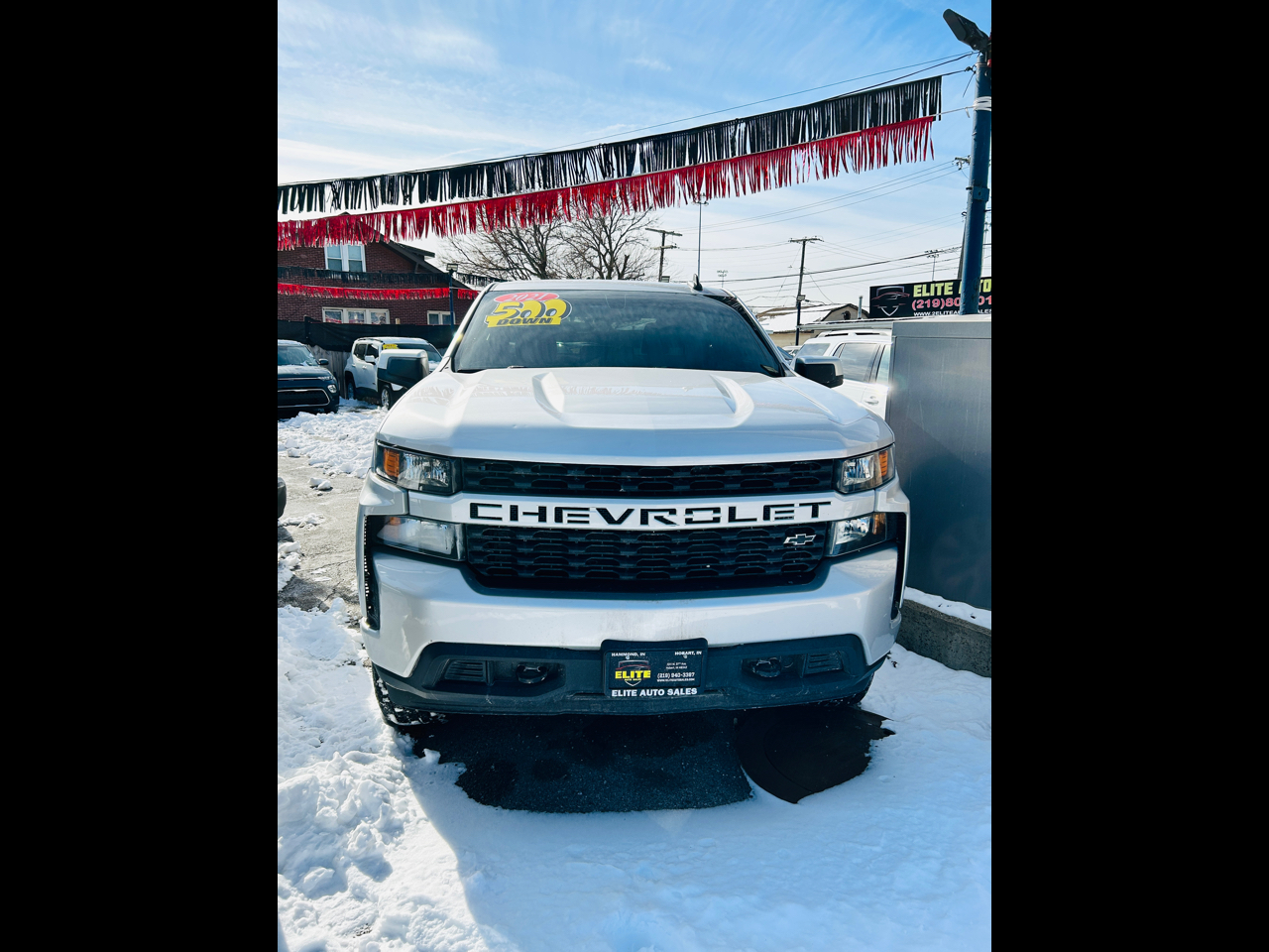 Chevrolet Silverado 1500 Custom Crew Cab Long Box 4WD 2021