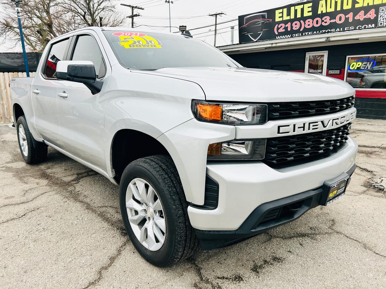 2021 Chevrolet Silverado 1500 Custom Crew Cab Long Box 4WD
