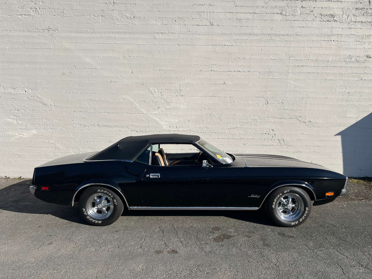 1972 Ford Mustang Black Convertible
