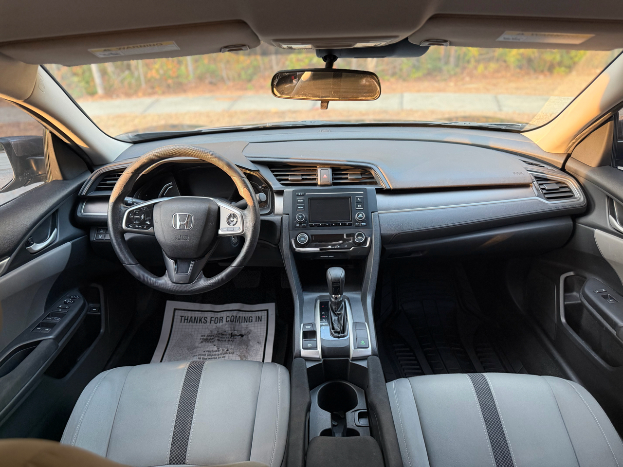 Honda Civic LX Honda Sensing Sedan CVT 2019