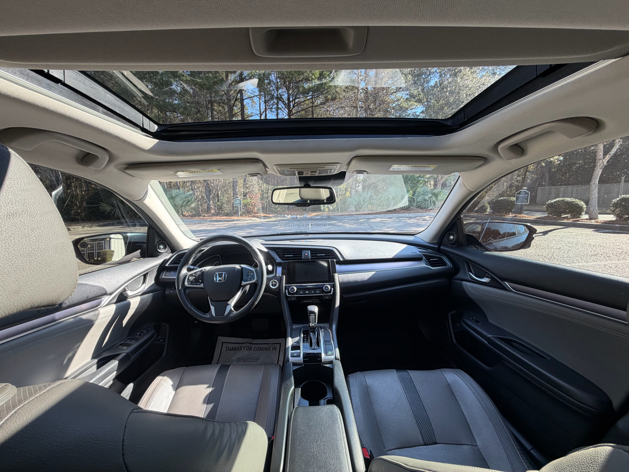 Honda Civic Touring Sedan CVT 2018