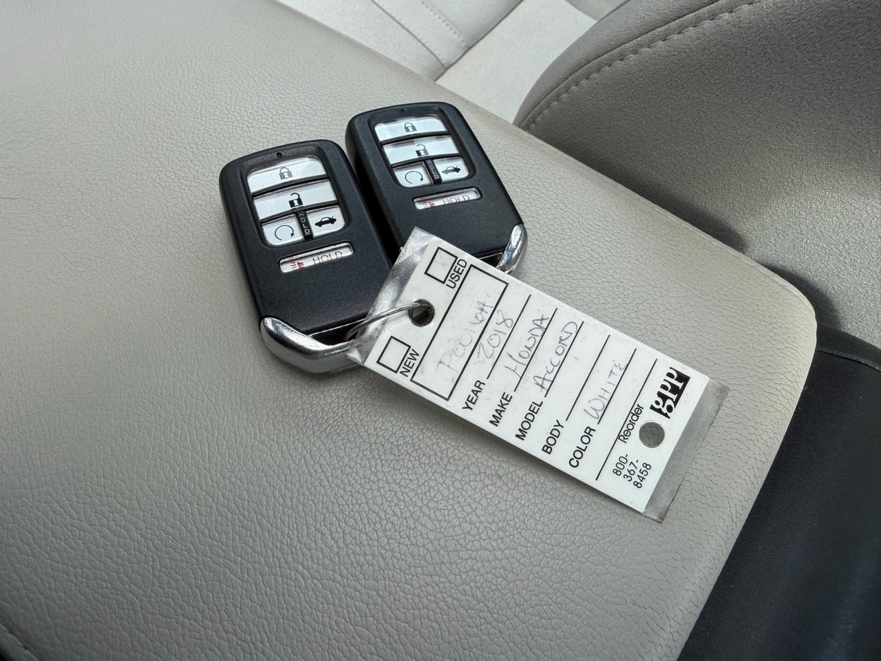 Honda Accord EX 4D Sedan 2018