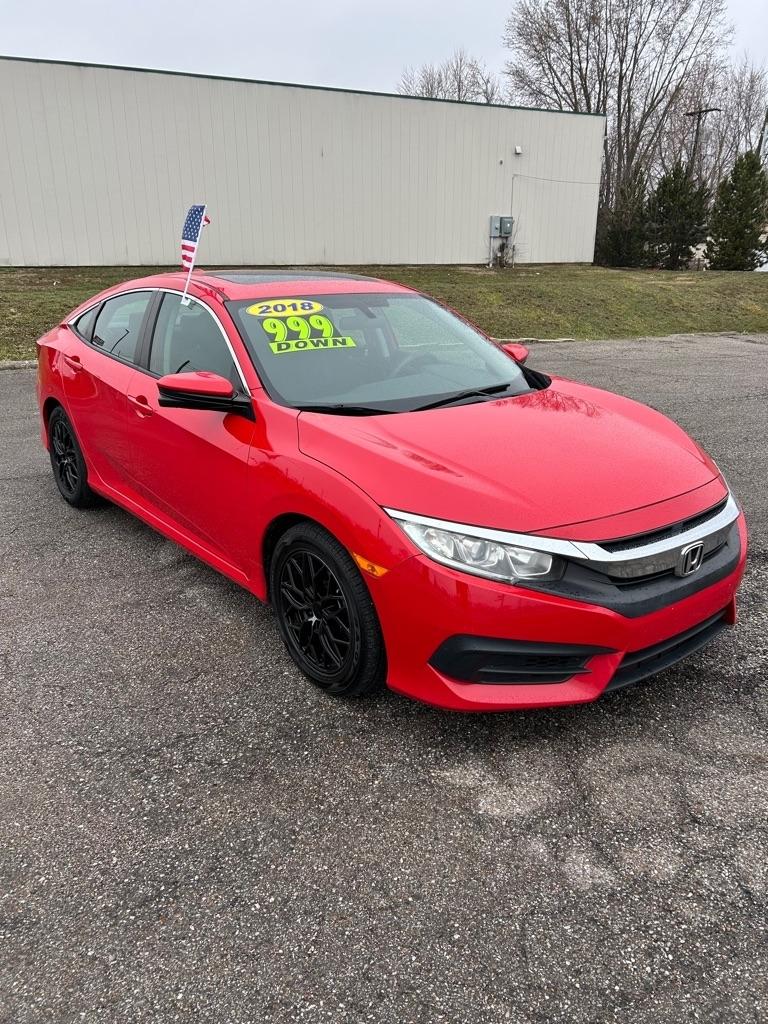 Honda Civic EX Sedan CVT 2018