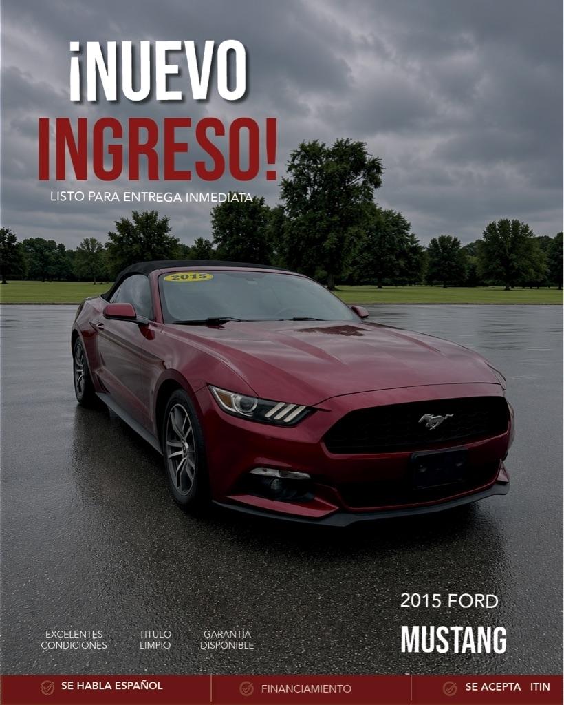 2015 Ford Mustang EcoBoost Premium Convertible
