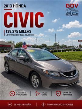2013 Honda Civic LX Sedan 5-Speed AT