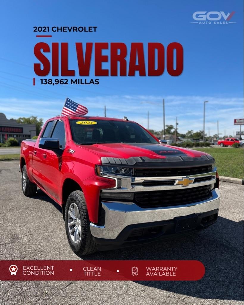 2021 Chevrolet Silverado 1500 LT Double Cab 4WD