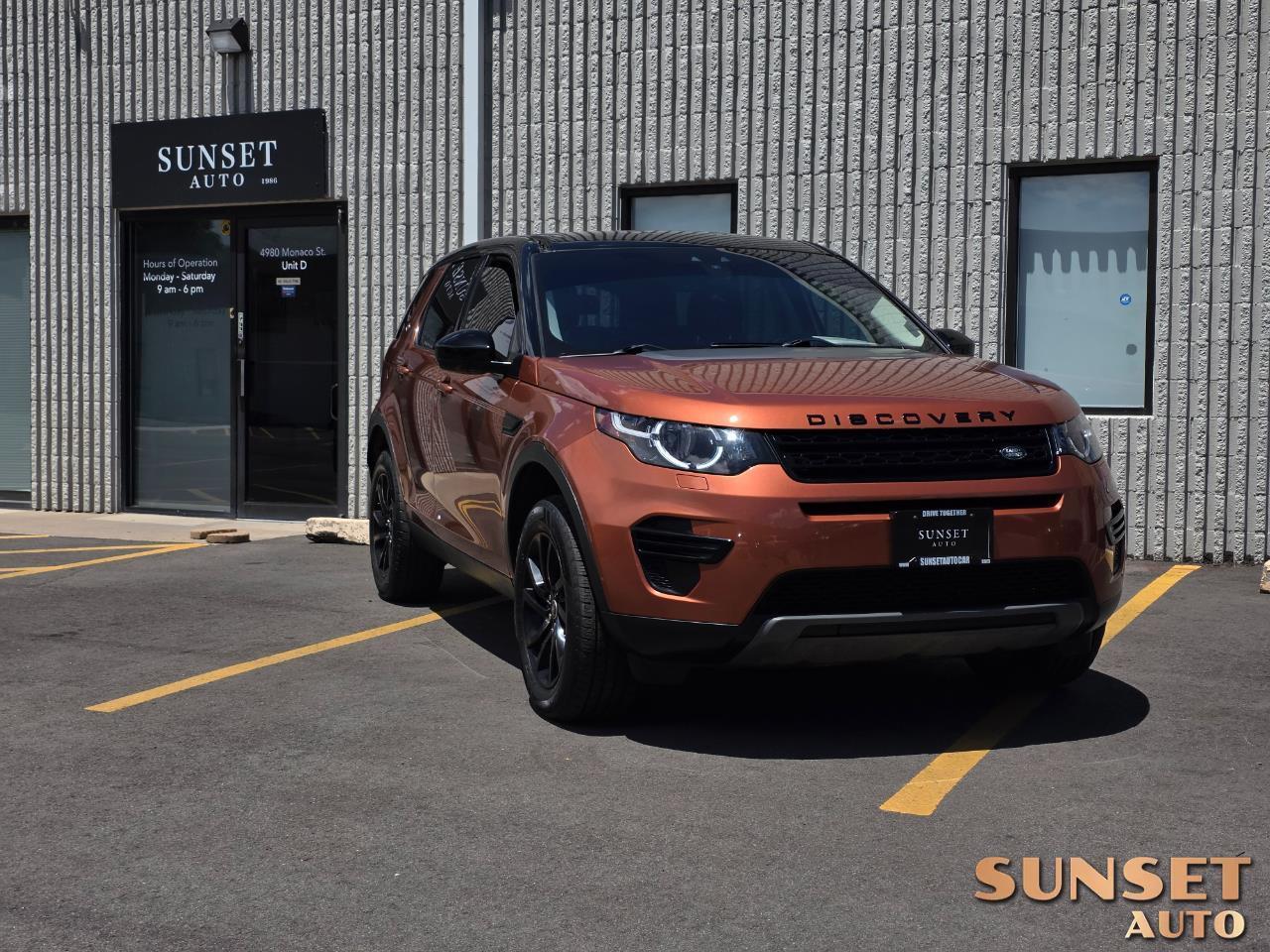 2018 Land Rover Discovery Sport SE