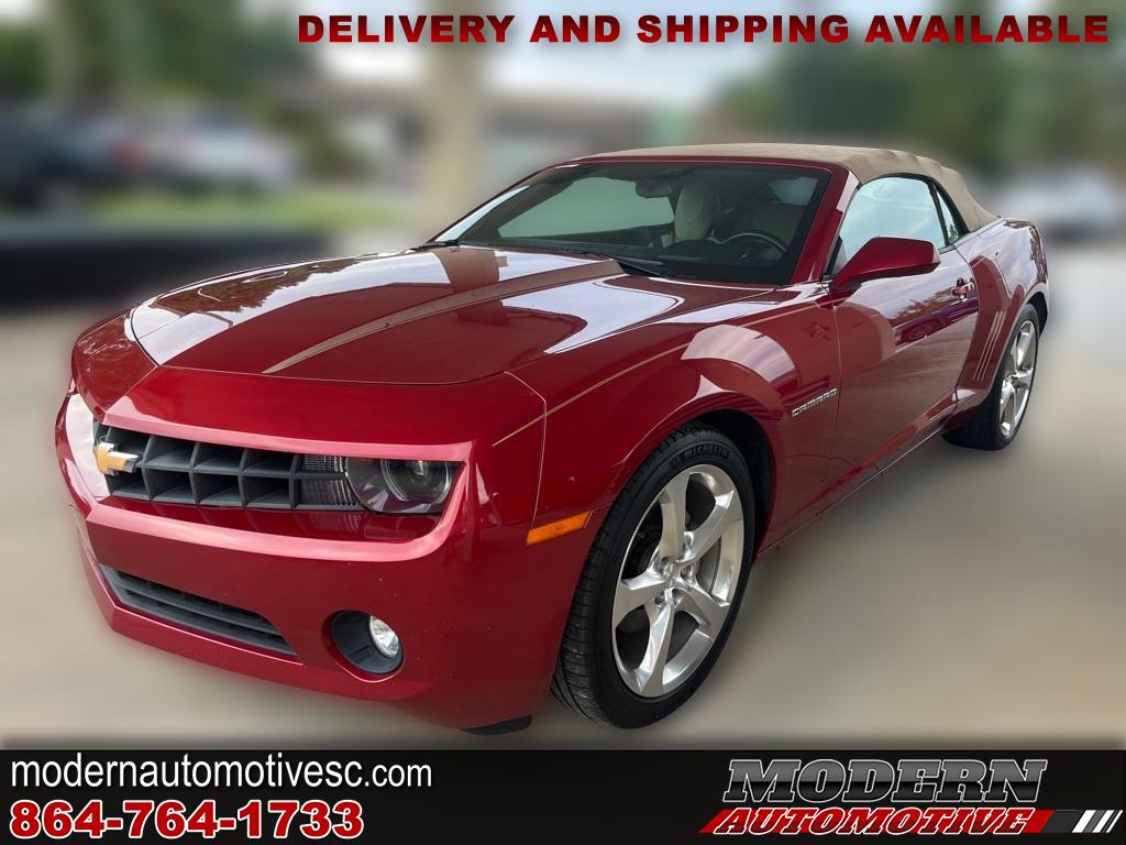 2013 Chevrolet Camaro 2dr Conv LT w/2LT