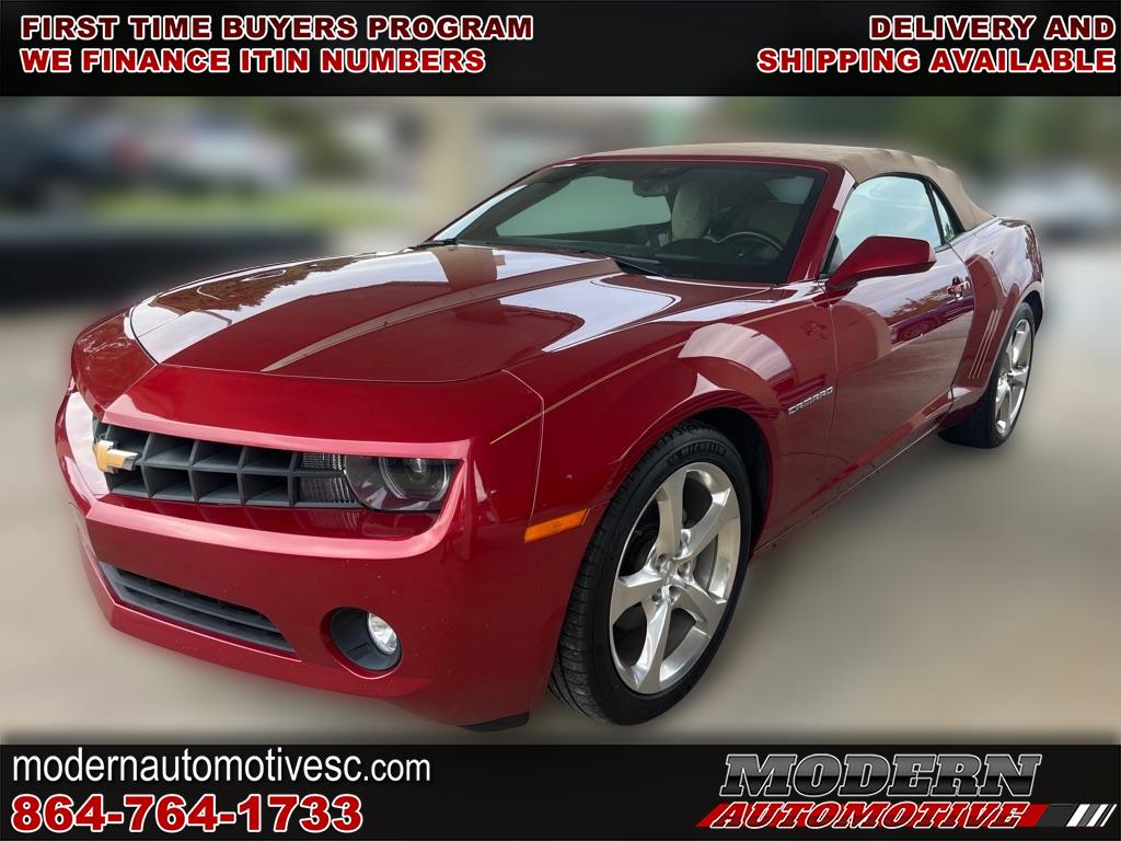 2013 Chevrolet Camaro 2dr Conv LT w/2LT