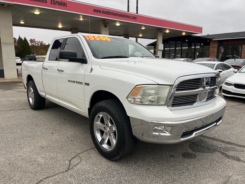 Dodge 1500 4WD Quad Cab 140.5" Big Horn 2012