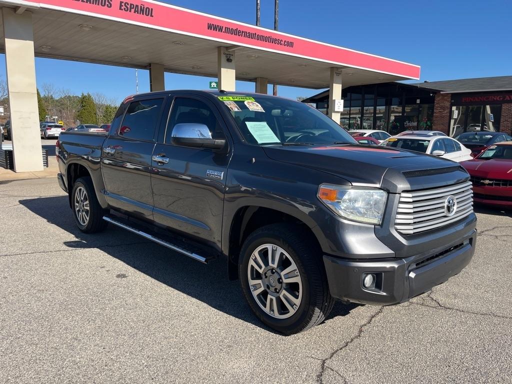 Toyota Tundra 4WD Platinum CrewMax 5.5' Bed 5.7L FFV (Natl) 2017