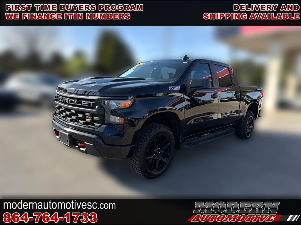 Chevrolet Silverado 1500 4WD Crew Cab 147" Custom Trail Boss 2023