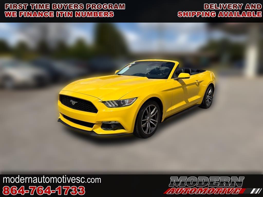 Ford Mustang EcoBoost Premium Convertible 2017