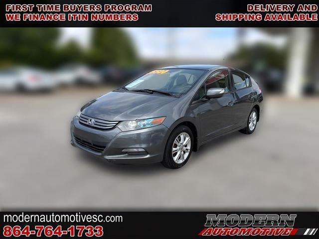 Silver 2010 Honda Insight EX Hatchback Front-Wheel Drive Continuously Variable Transmission