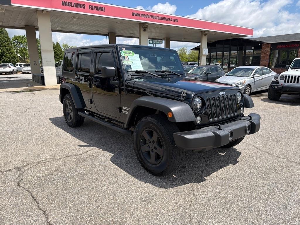 Jeep Wrangler Unlimited Sport 4x4 2017