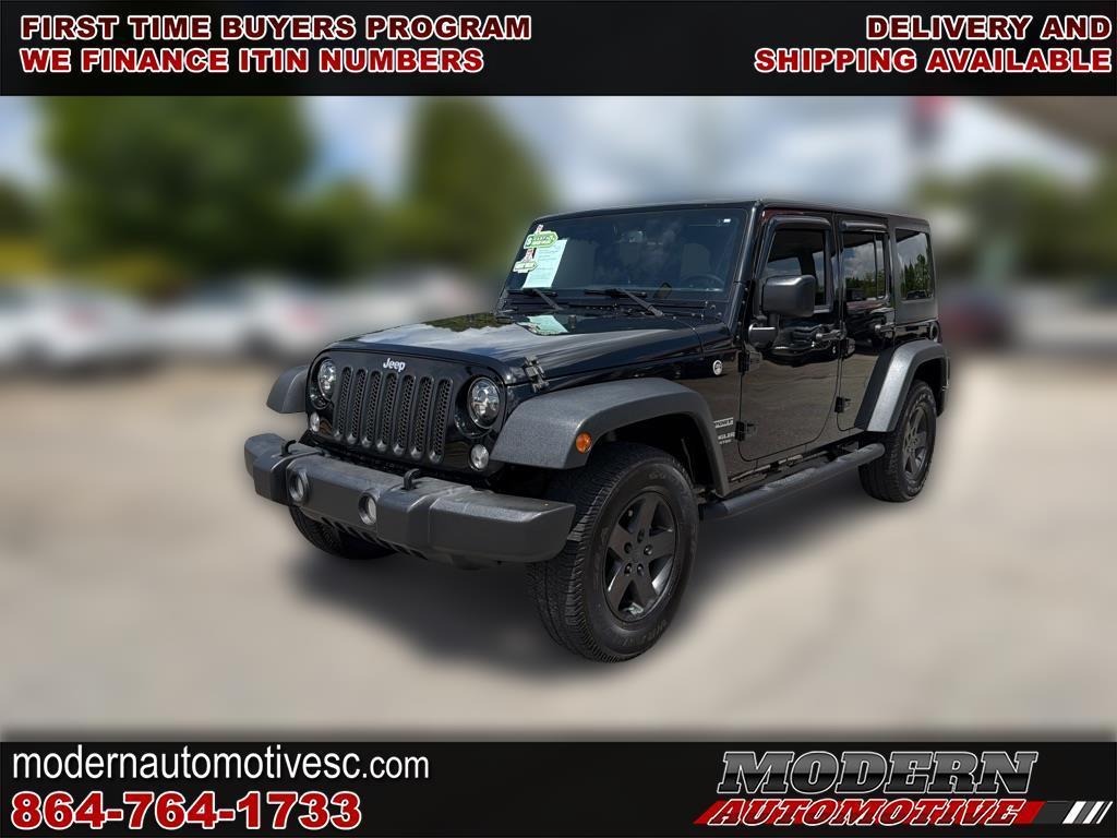 2017 Jeep Wrangler Unlimited Sport 4x4