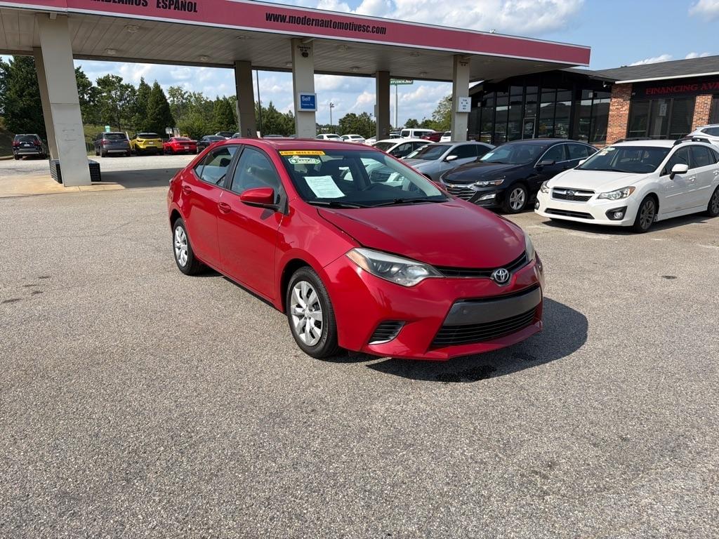 Toyota Corolla 4dr Sdn Auto L (Natl) 2015