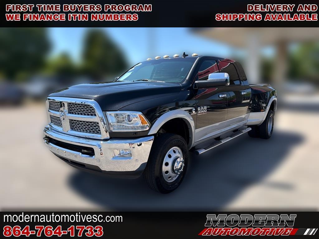 RAM 3500 Laramie 4x4 Mega Cab 6'4" Box 2017