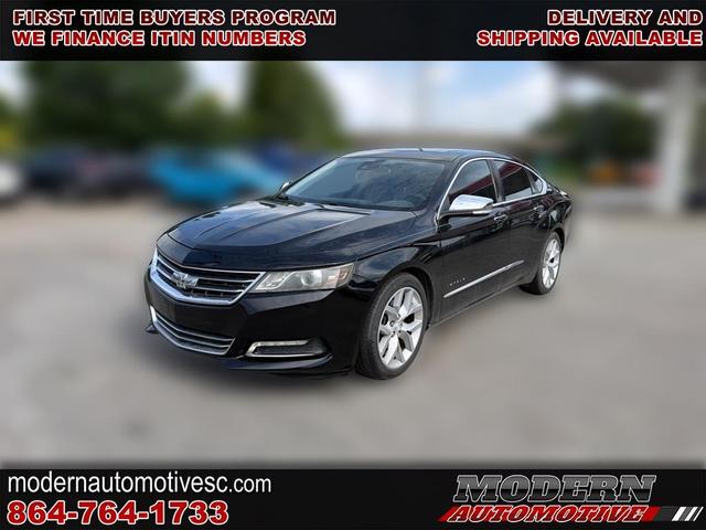 Black 2014 Chevrolet Impala LTZ 2LZ FWD Sedan Front-Wheel Drive Automatic