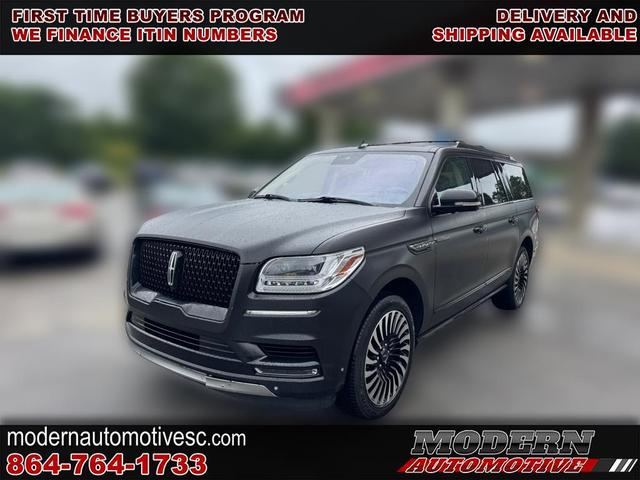 Black (BLK) 2019 Lincoln Navigator SUV / Crossover Four-Wheel Drive
