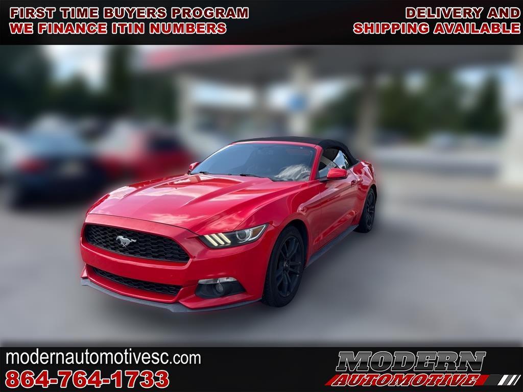Ford Mustang 2dr Conv EcoBoost Premium 2016