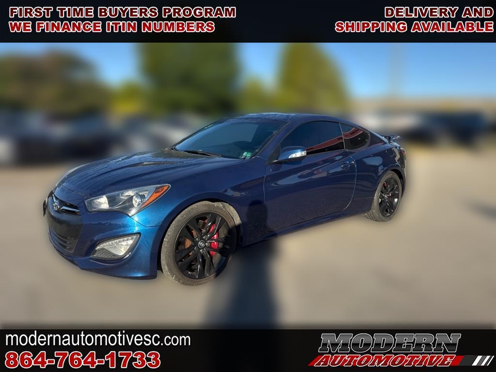 2016 Hyundai Genesis Coupe 2dr 3.8L Auto Ultimate w/Black Seats