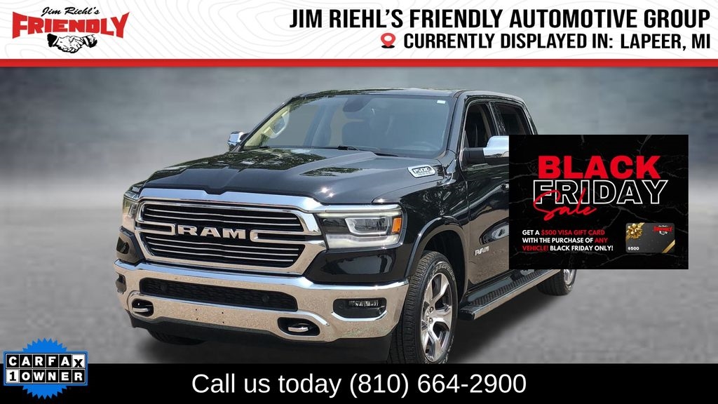 2020 RAM 1500 Laramie Crew Cab SWB 4WD