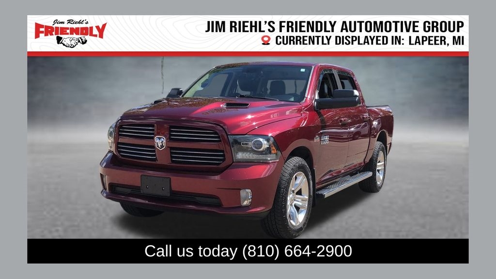 2017 RAM 1500 Sport Crew Cab SWB 4WD