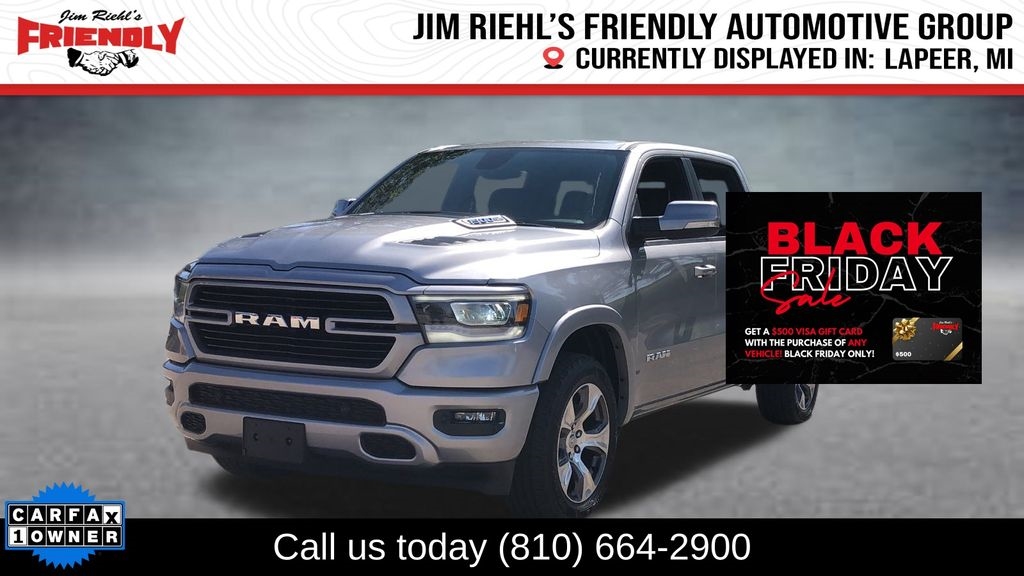 2020 RAM 1500 Laramie Crew Cab SWB 4WD