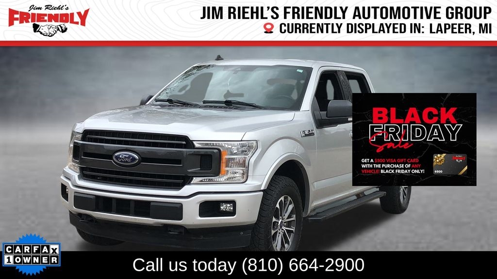 2019 Ford F-150 XLT SuperCrew 6.5-ft. Bed 4WD