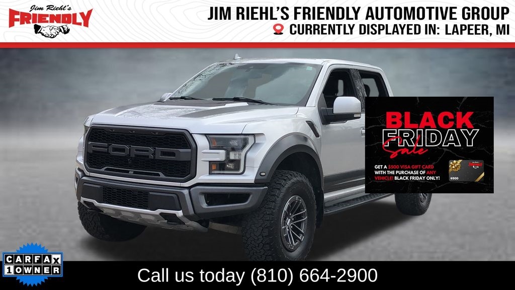 2019 Ford F-150 Raptor SuperCrew 4WD