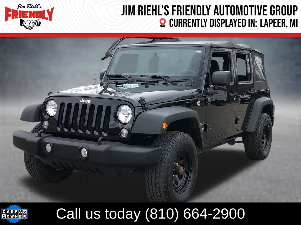 2016 Jeep Wrangler Unlimited Sport 4WD