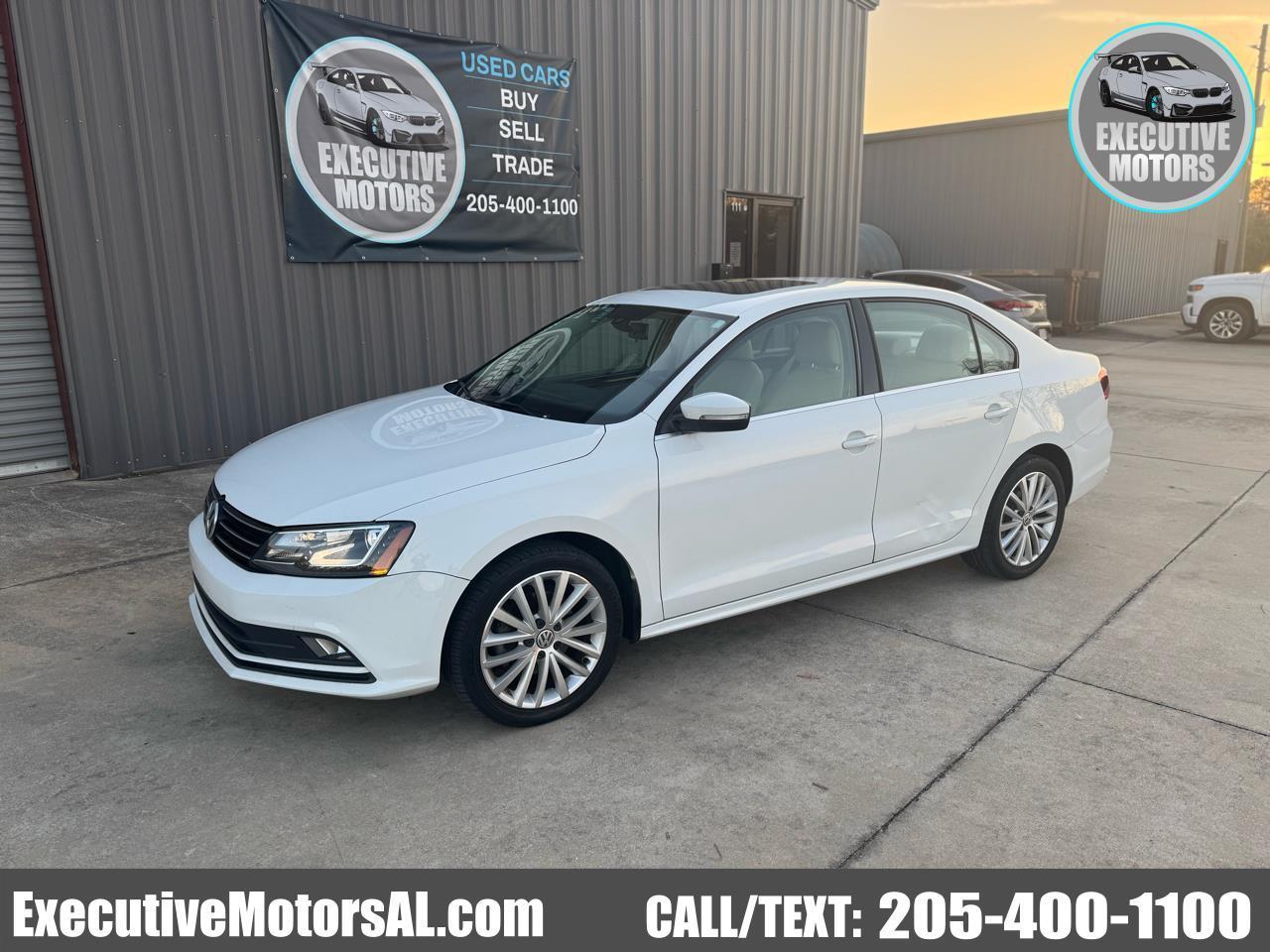 2016 Volkswagen Jetta SEL 6A